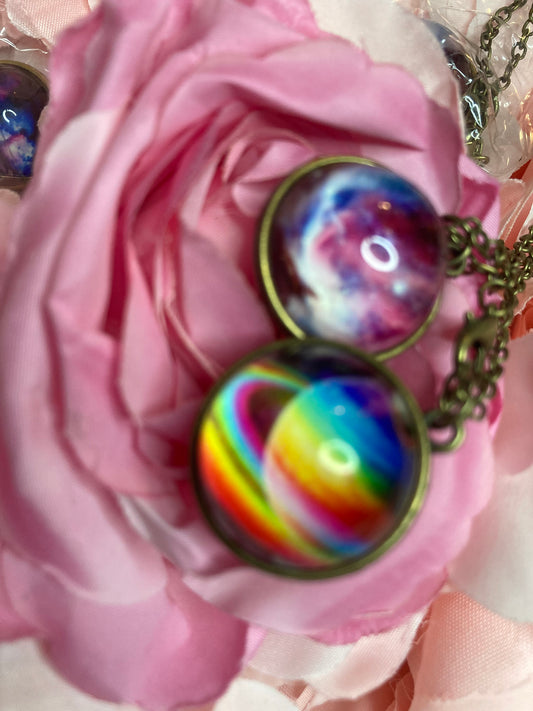 Galaxy Pendant Necklace Collection
