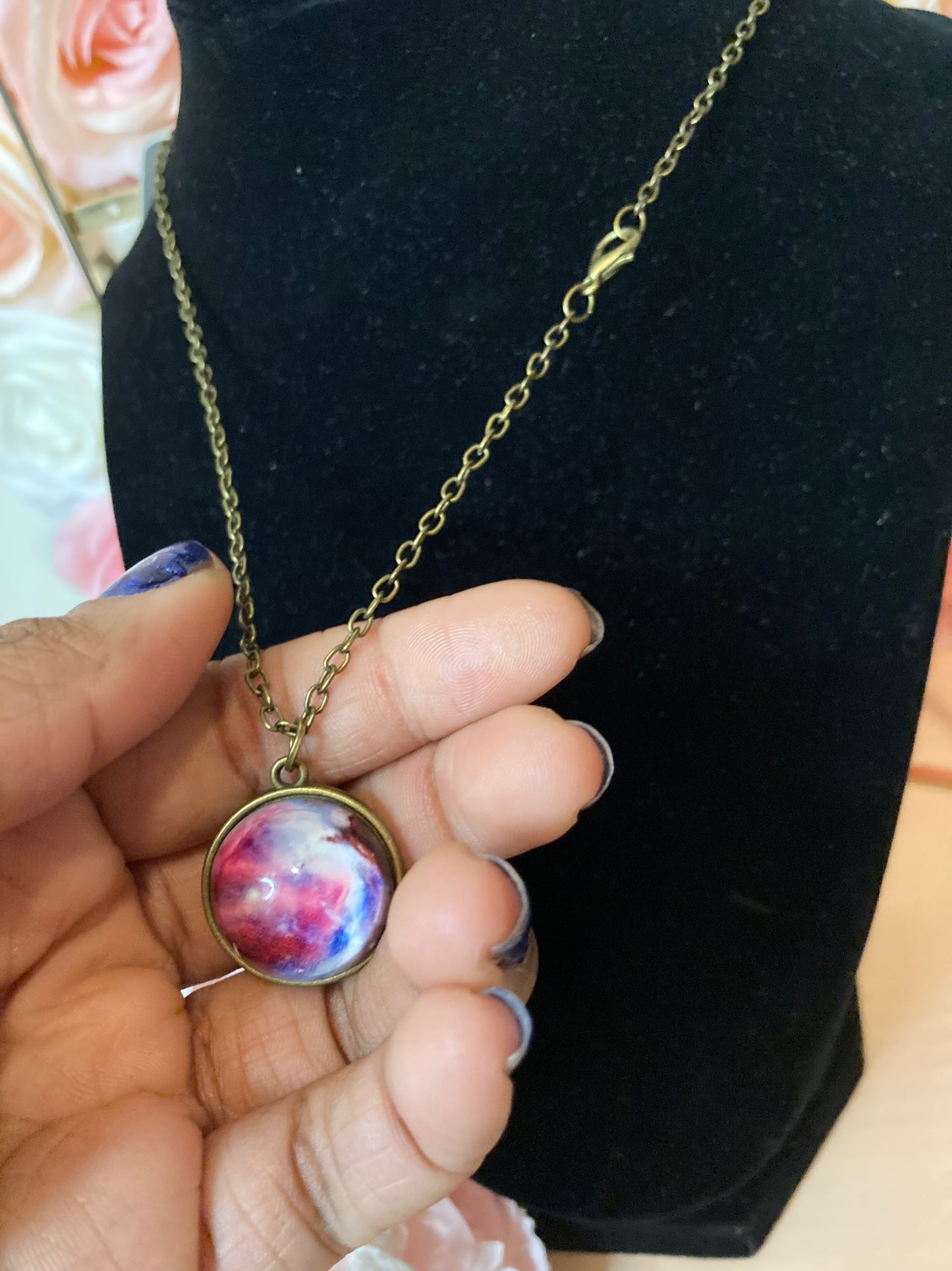 Galaxy Pendant Necklace Collection